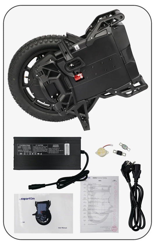 Monociclo Eléctrico Leaperkim 50S- 58lbs / 62lbs / 66lbs / 70lbs (hay que tenerlos grandes)