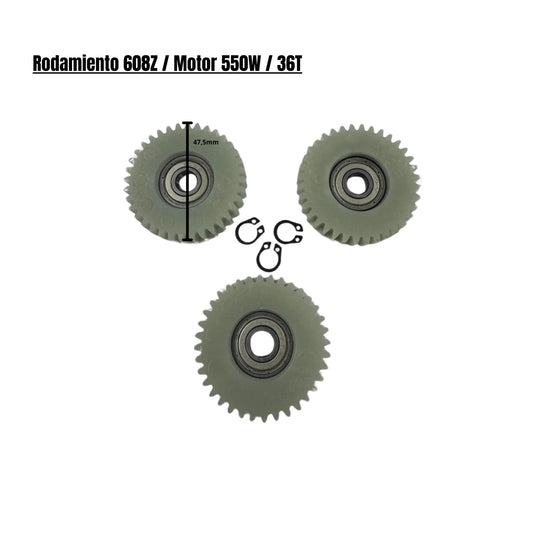 Rodamiento 608Z / Motor 550W / 36T