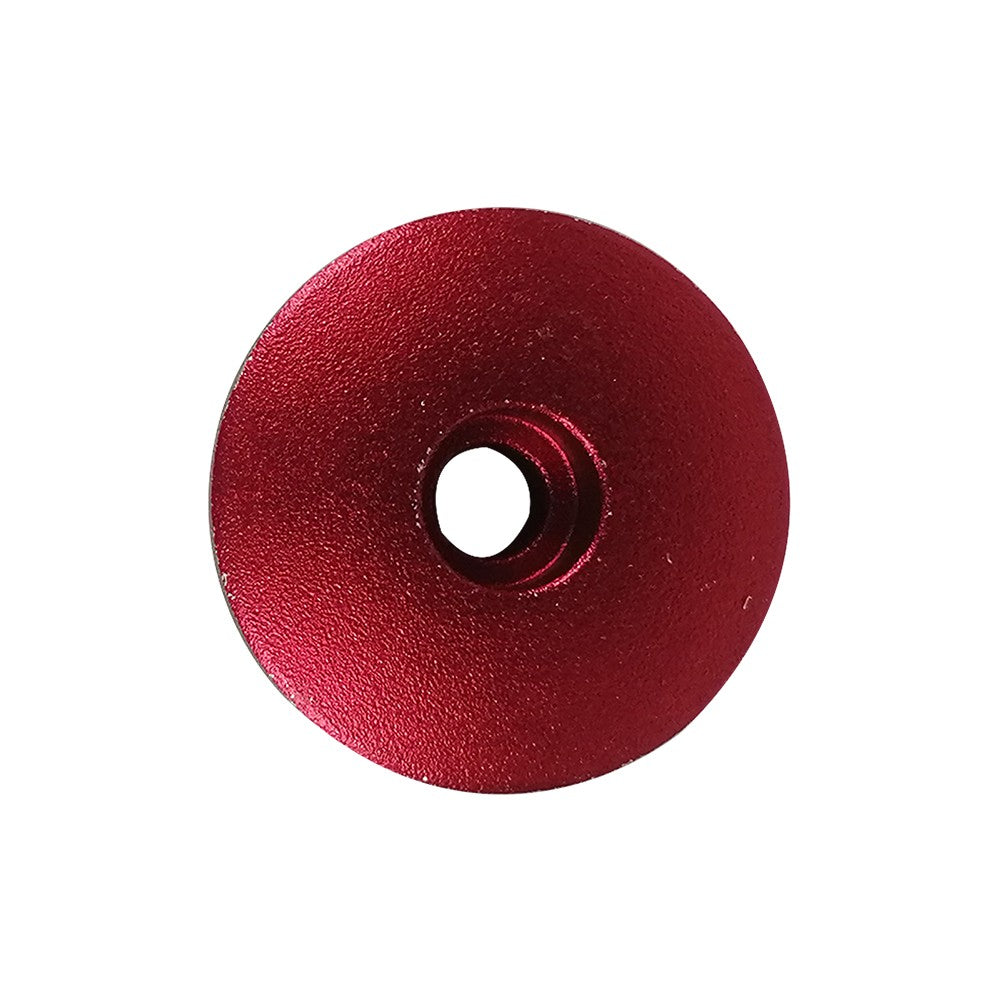 Capuchón superior de columna (anodizado rojo)