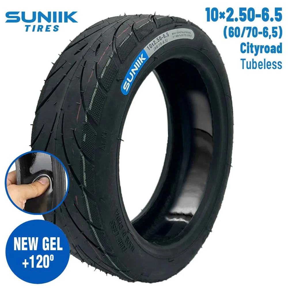 Neumático ninebot g30 max 60/70-6.5 (con gel anti pinchazos) – cubierta rueda
