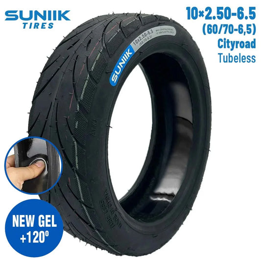 Neumático ninebot g30 max 60/70-6.5 (con gel anti pinchazos) – cubierta rueda