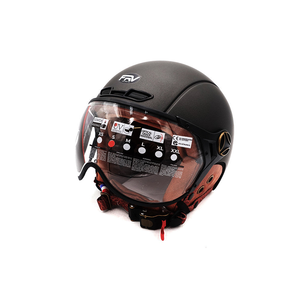 Casco JET grafito mate (talla S a XL) (XXL)
