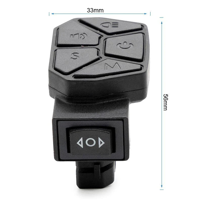 Panneau de boutons pour Single-dual/Feu d'avertissement 2F - 1,5m