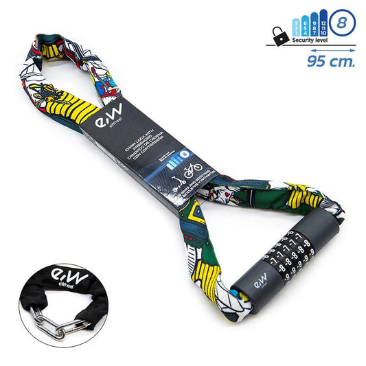 Candado de contraseña funda tela