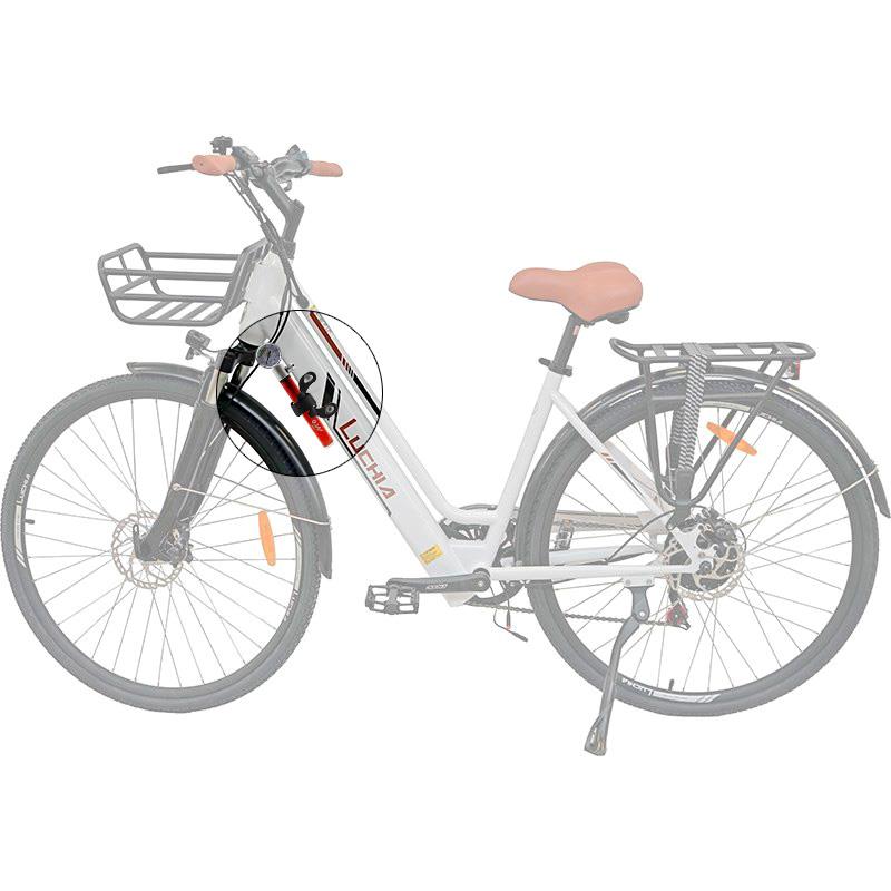 Inflador manual con manómetro EWAP-006