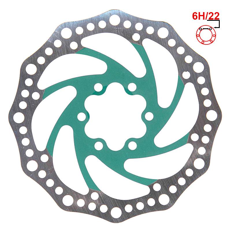 Disco de freno R6.1 140mm 6H