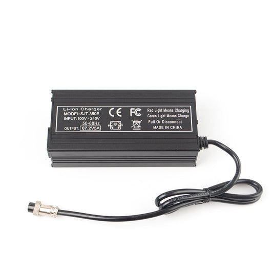 Cargador 60V 5A conector gx16