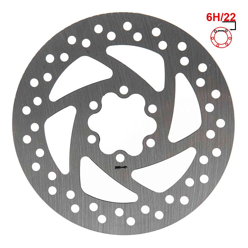 Disco de freno 140mm 6H plata