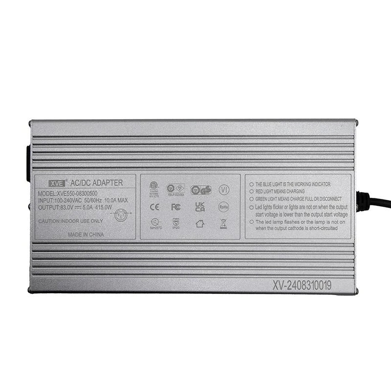 Cargador 72V (salida 83v) 5A conector GX16