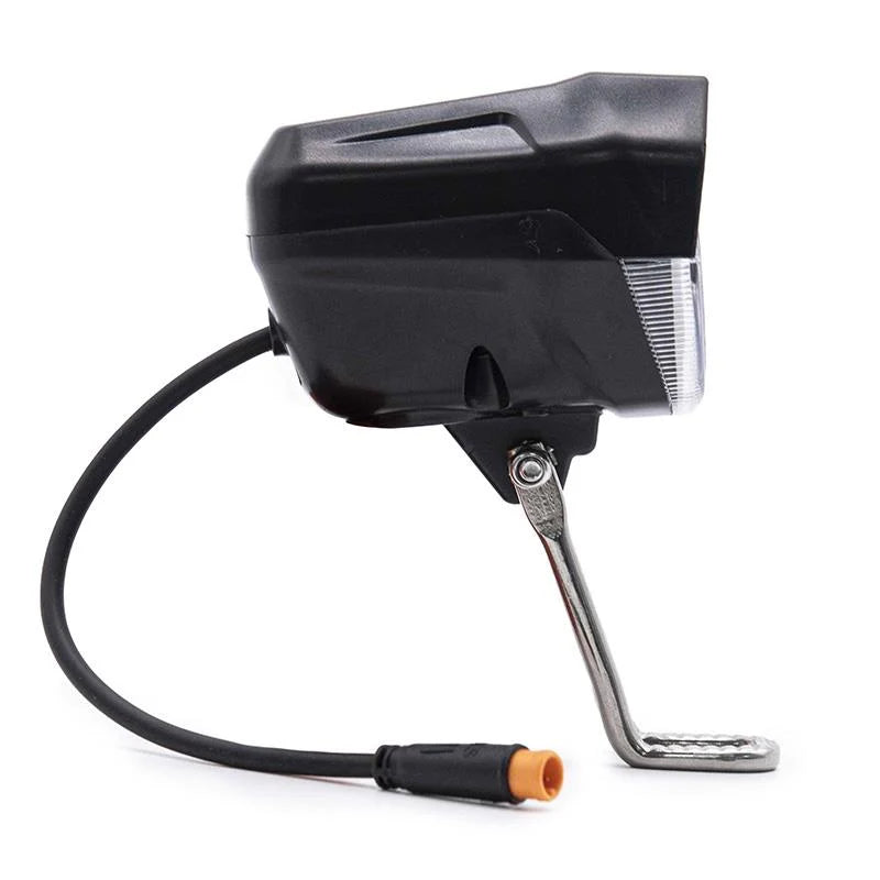 Faro led con claxon negro 12-72v con conector waterproof