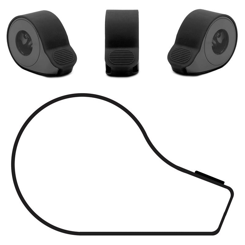 Embellecedor de silicona negro para acelerador - 10Pcs
