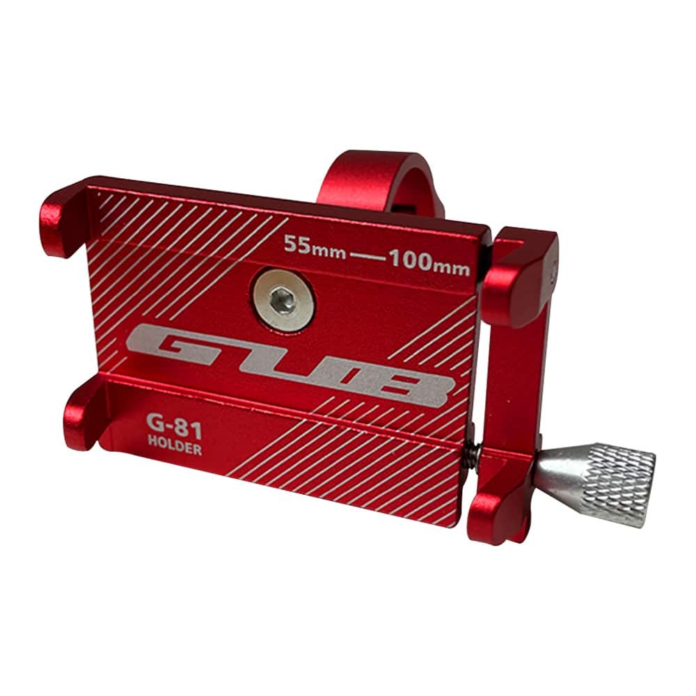 Soporte de teléfono GUB G81 rojo
