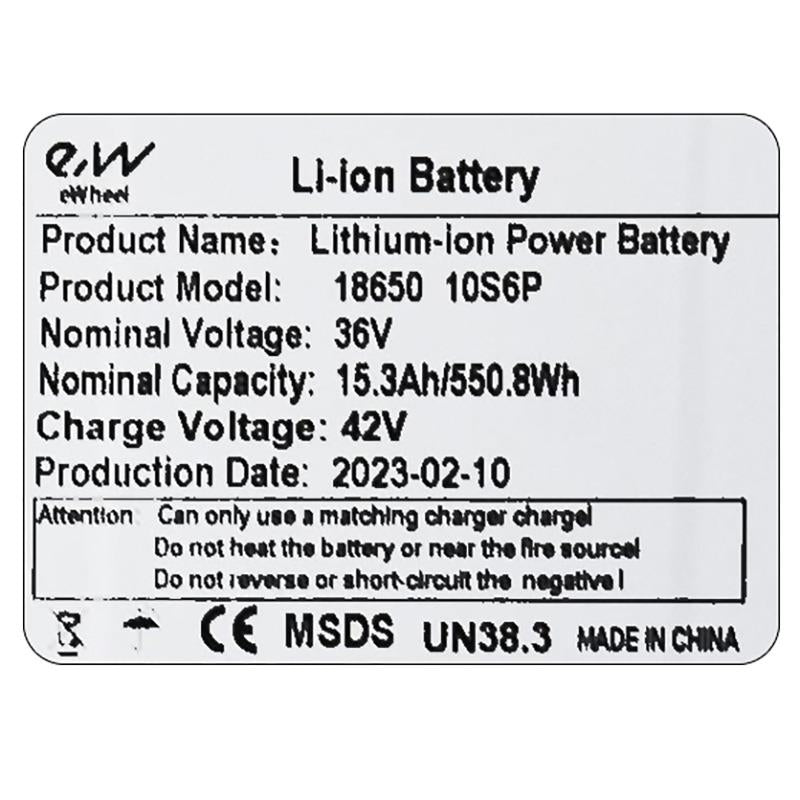 Batería 36v 15,3 A/h para max G30