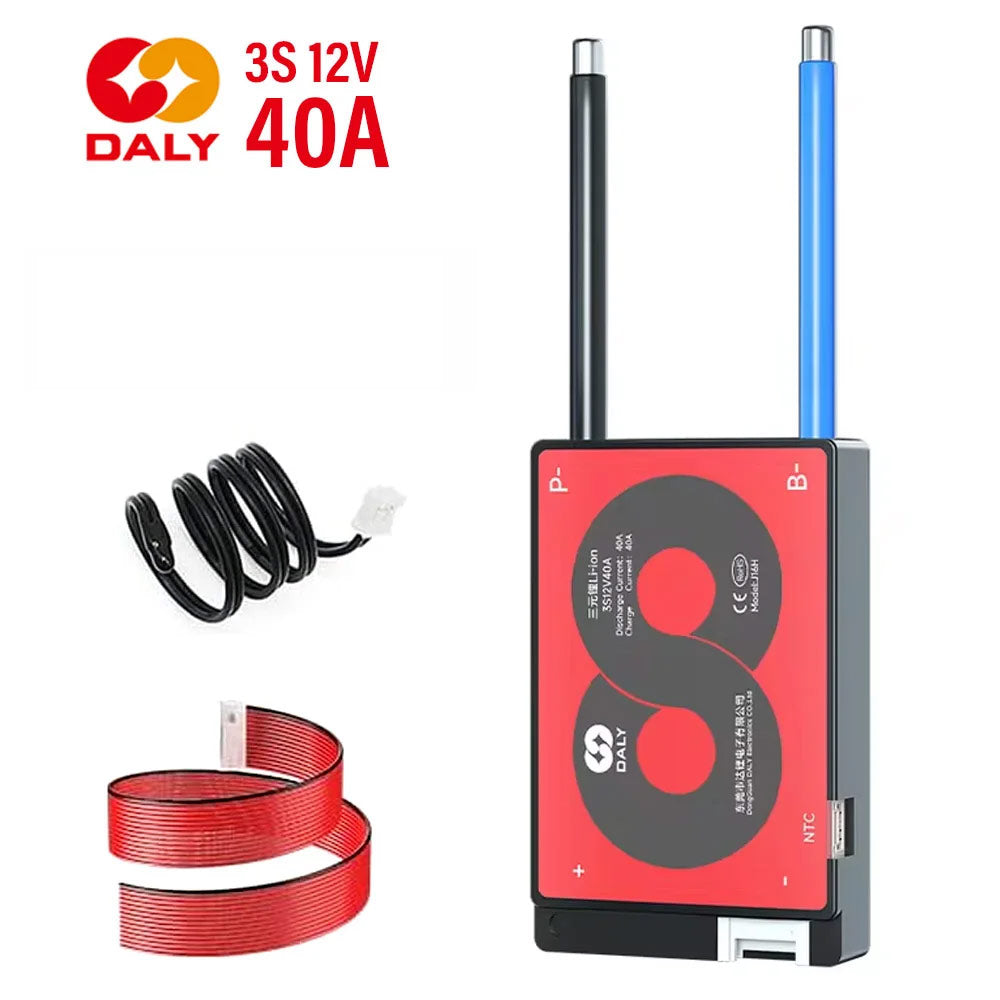BMS 3S 12V 40A DALY – Nueva generación