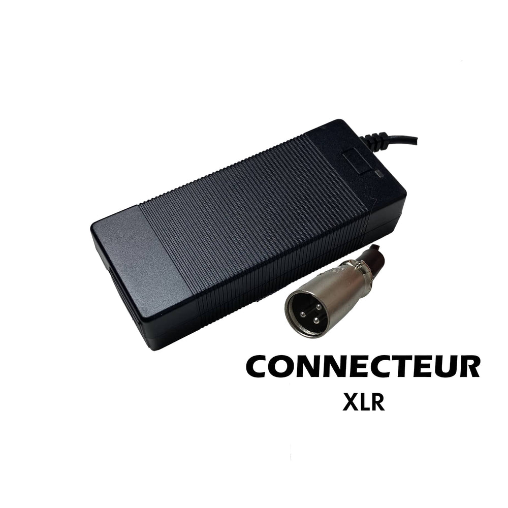 PACK Cargador 36V ➡️ 42V / 2A (conector XLR)