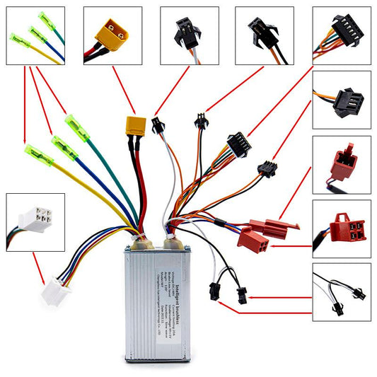 Controladora 48V 20A 800W LCD Liviae