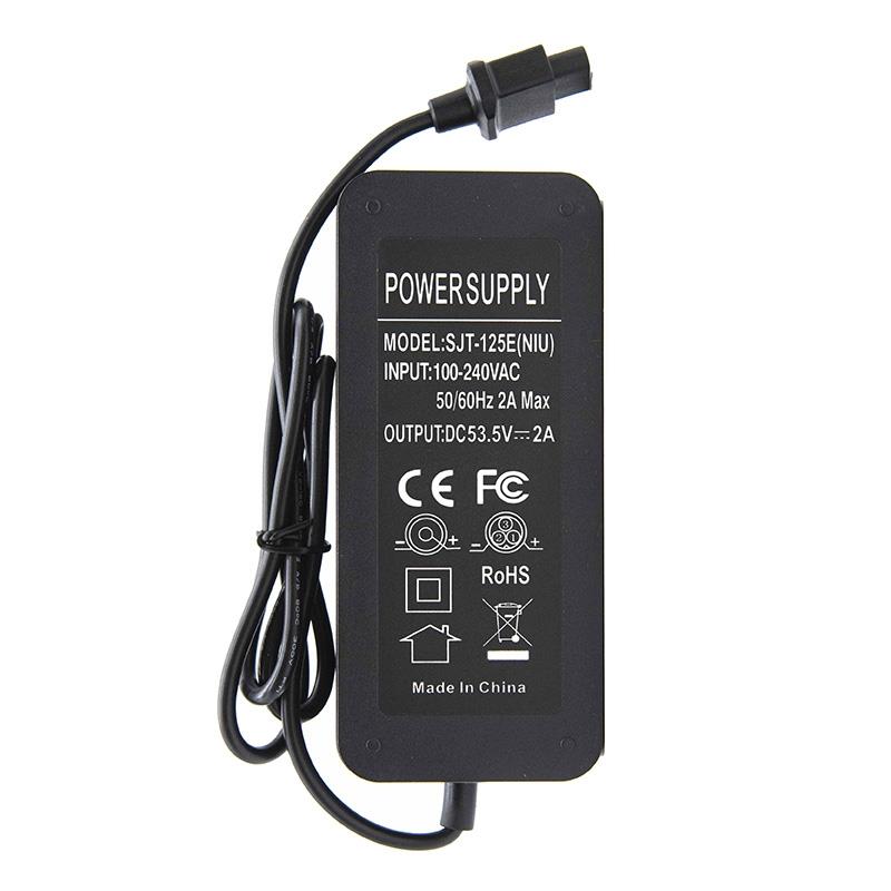Cargador NIU de batería 48V (salida 53,5v) 2A