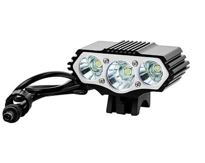 FOCO LED EXTERNO CON BATERÍA PROPIA