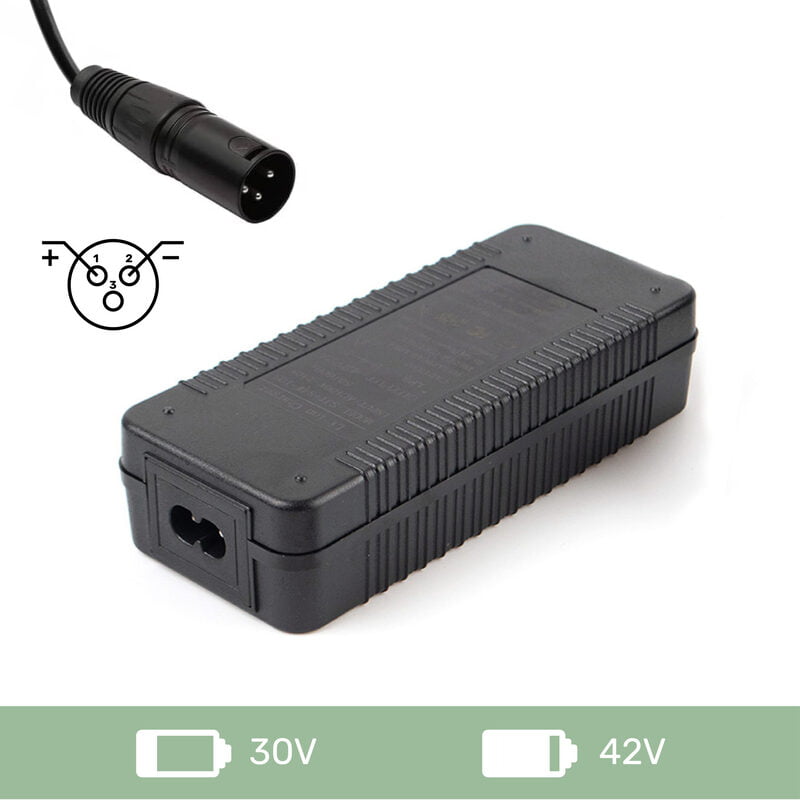 Cargador 36v 1.5A conector XLR