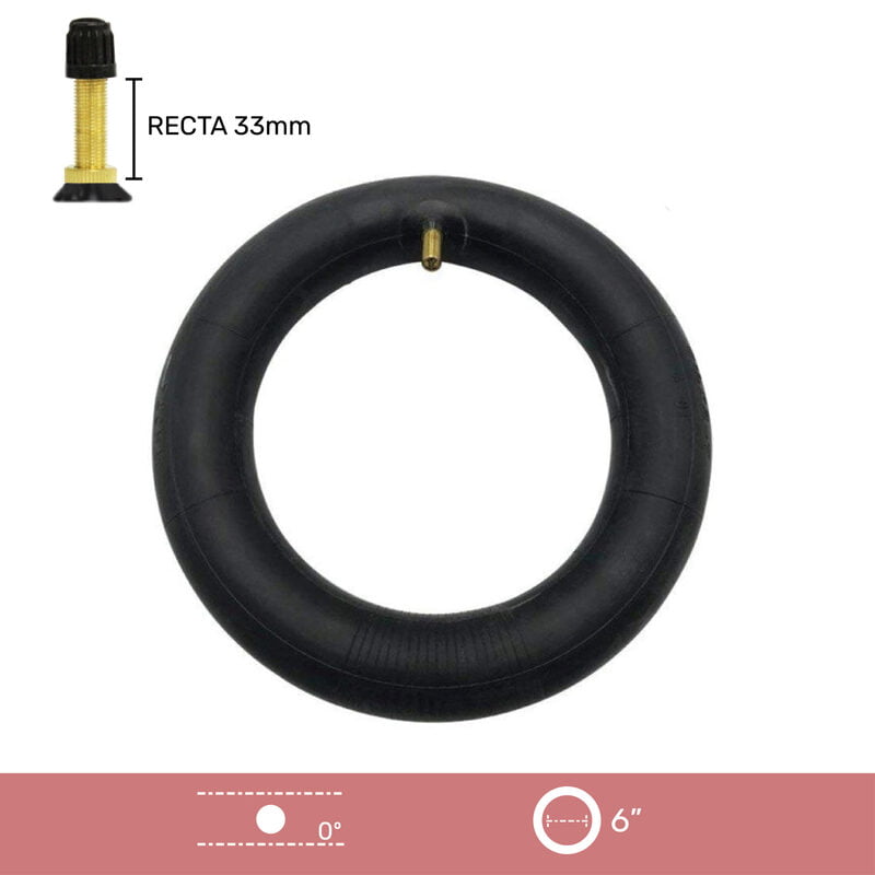 CÁMARA 10 X 2 - VÁLVULA TR4A 33MM