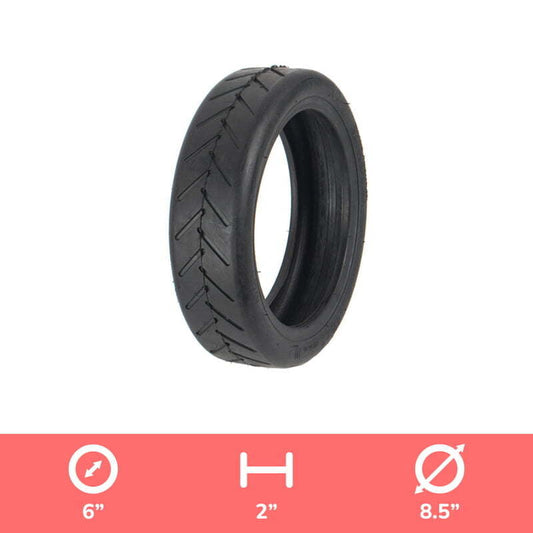 Neumático estándar para Xiaomi y Cecotec Bongo Serie A (8,5×2) - 50/134 CST