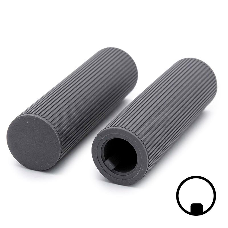 Puños de silicona grises para Xiaomi MI4 - 2 uds