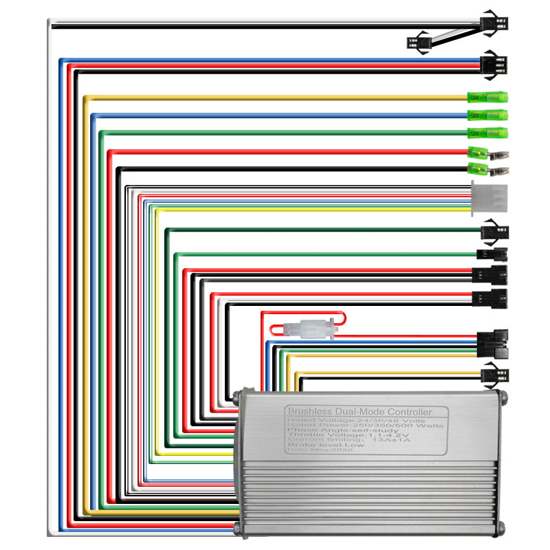 Kit electrónica S886 24/36/48V 13A 250/350/500W