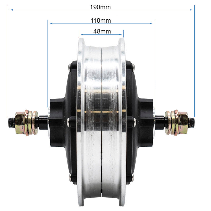 Motor 52V 1200W 6/B38 KuKirin G3 Pro - Cable corto
