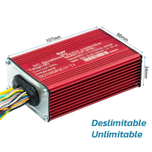 48V 23A 800W 6-12-18-25km/h (CON cable de limitación) Smartgyro Speedway/Rockway homologado