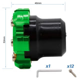 Protector decorativo anticaídas para eje motor o llanta (PEGS)