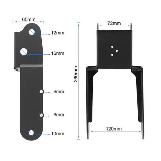 Horquilla delantera Kukirin G2 (Sin logo)