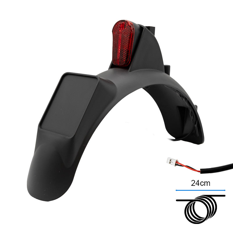 Guardabarros trasero negro para Xiaomi 4 Lite (2ª generación)