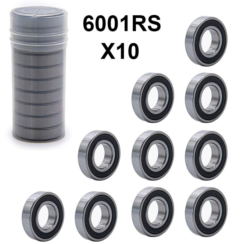 Rodamiento de bolas 6001RS - 10uds