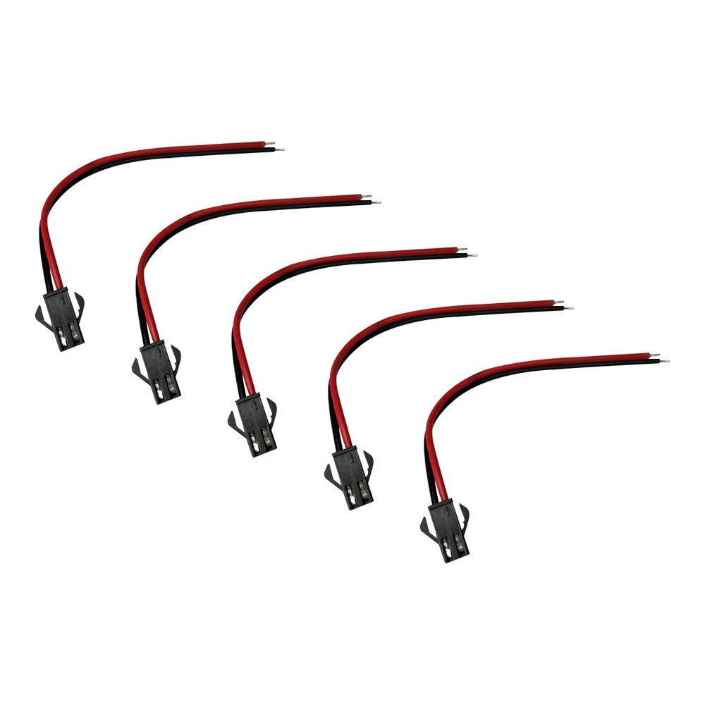 Cable con conector JST 2 pines hembra x5 unidades
