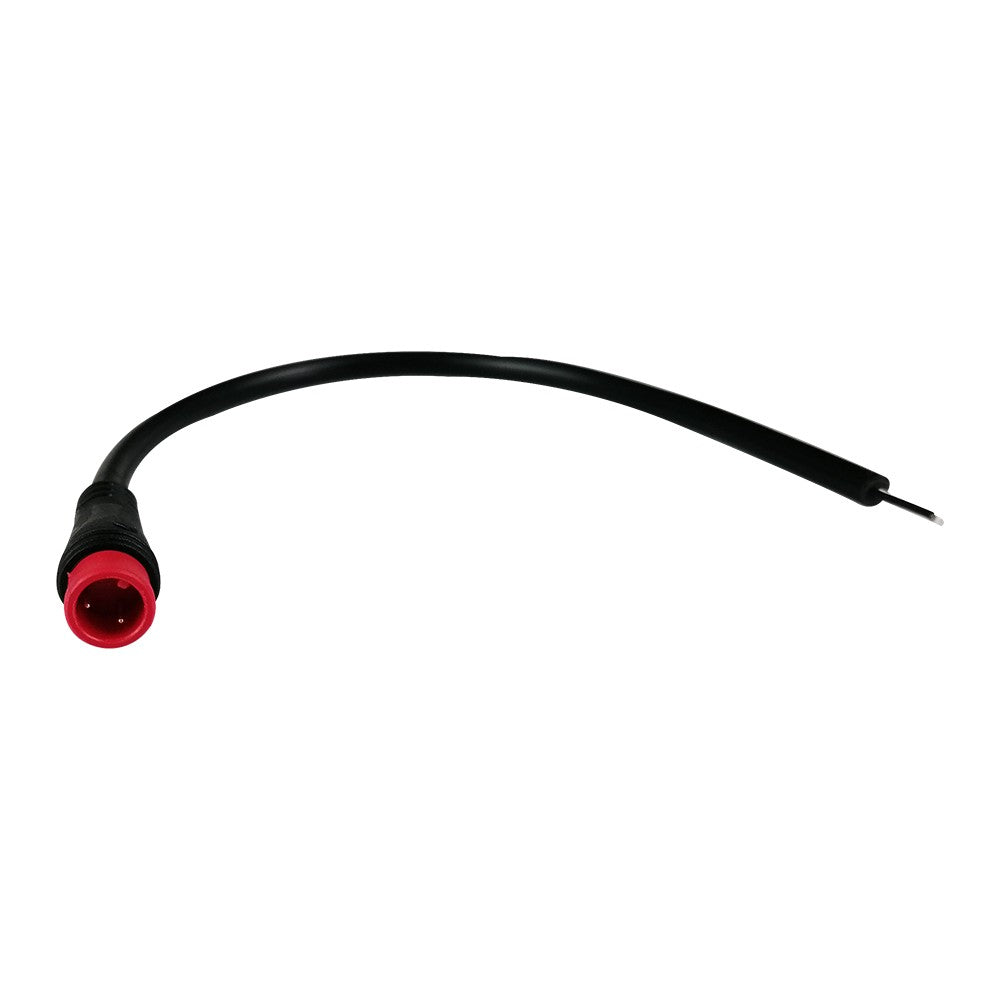 Conector estanco de 2 pines macho