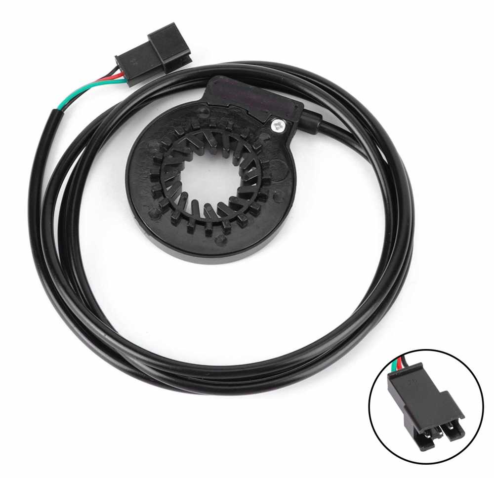 SENSOR AUXILIAR DE PEDAL DE BICICLETA ELÉCTRICA, DOBLE PASILLO, 12 SEN