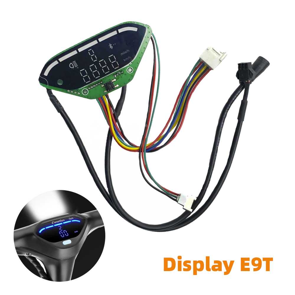DISPLAY E9T TABLERO DE CONTROL COMPATIBLE CON PATINETE ELECTRICO ISCOO