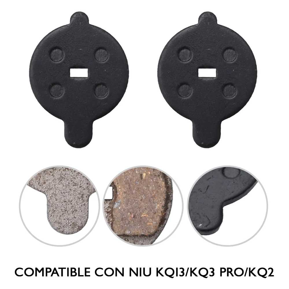 PASTILLA DE FRENO SEMI METALICA COMPATIBLE CON NIU KQI3/KQ3 PRO/KQ2