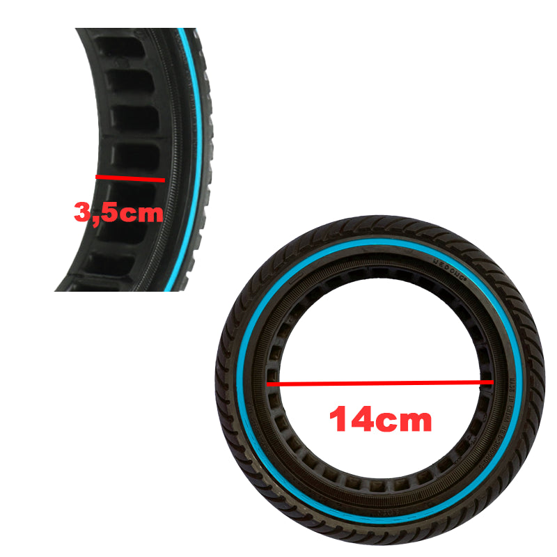 Roue pleine ultralégère 8,5×2