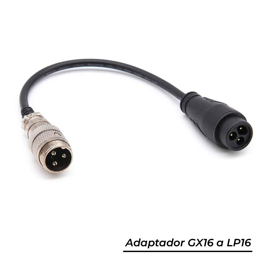 Adaptador GX16 a LP16