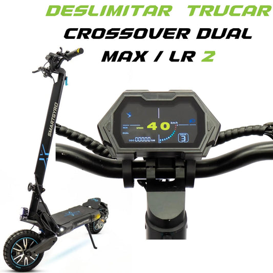 Display Deslimitar Trucar Smartgyro Crossover dual Max 2 y LR 2-Versión 5CL o 5CM