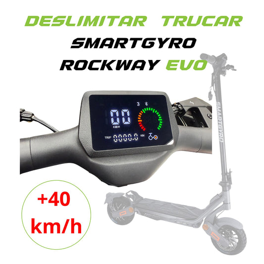 Display Smartgyro Rockway EVO – (Deslimitado 40Km/h)