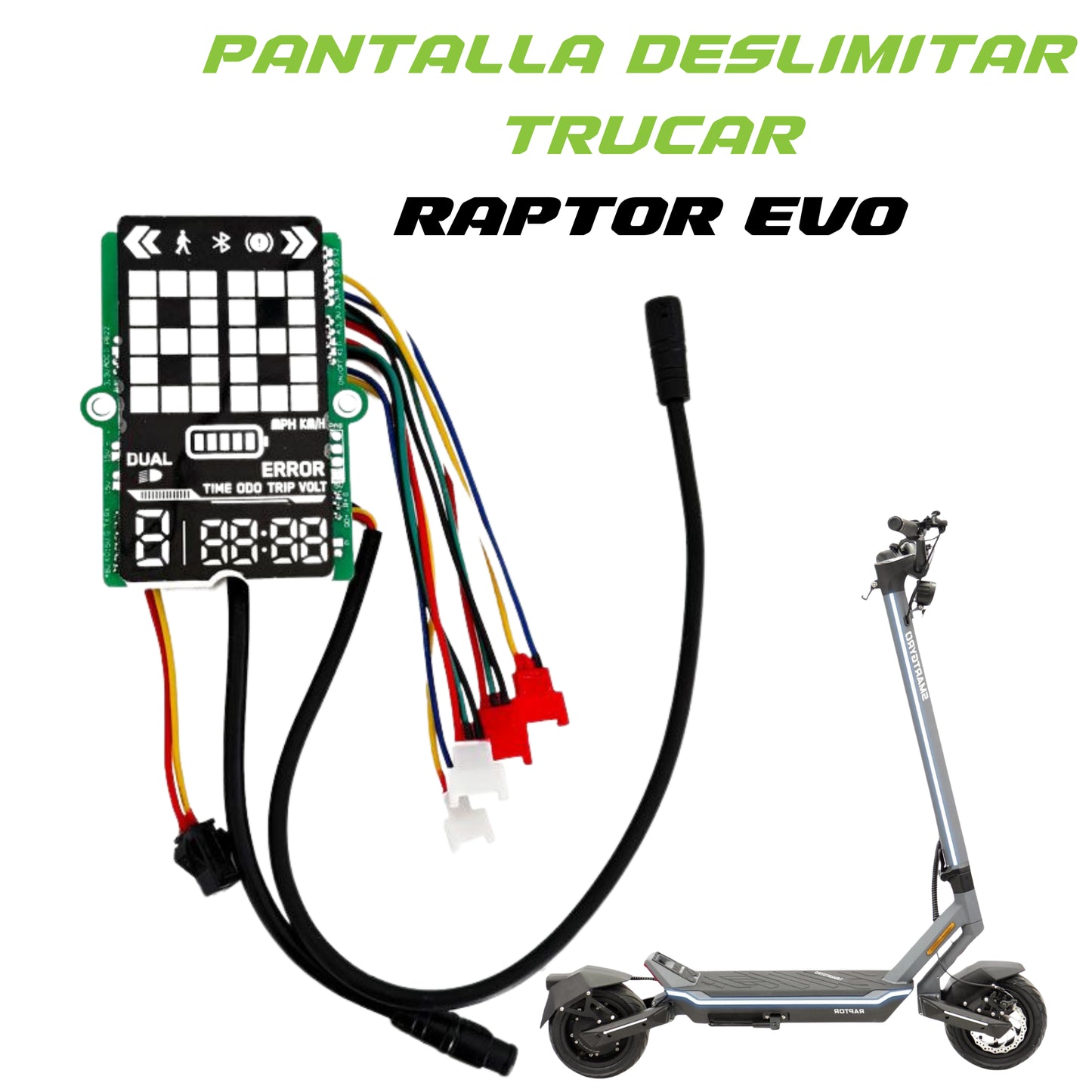 Pantalla Deslimitar Trucar Smartgyro Raptor Evo