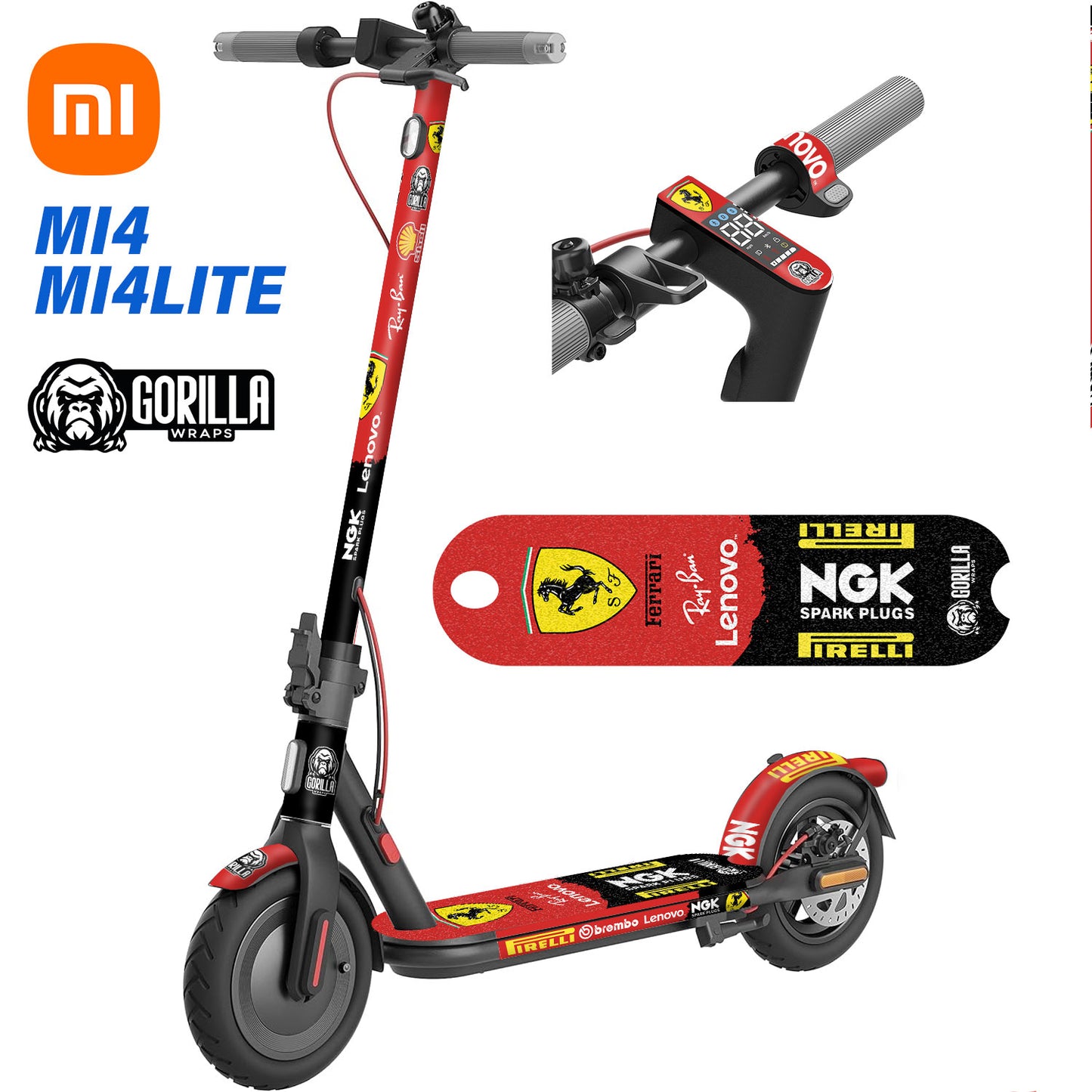 Vinyle pour Xiaomi NOIR ami de BMW