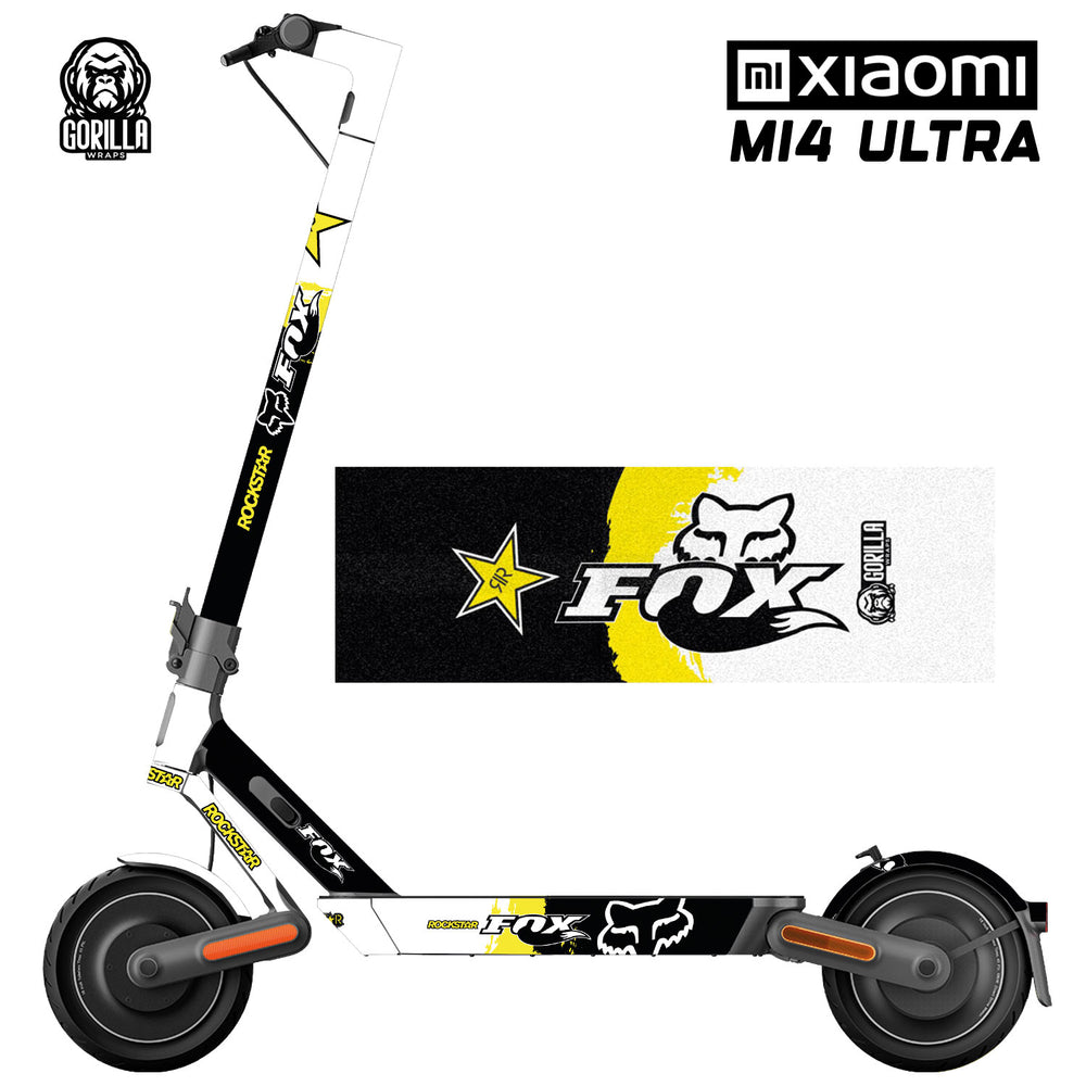 Vinilo Fox Rockstar con base antideslizante para Xiaomi MI4 ULTRA