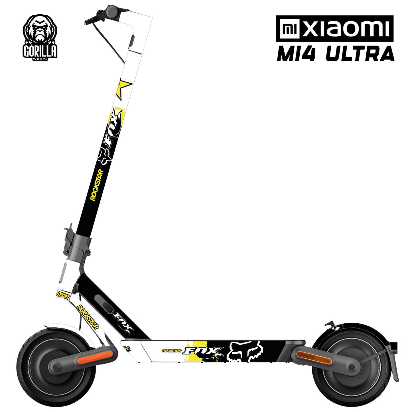 Vinilo Fox Rockstar con base antideslizante para Xiaomi MI4 ULTRA