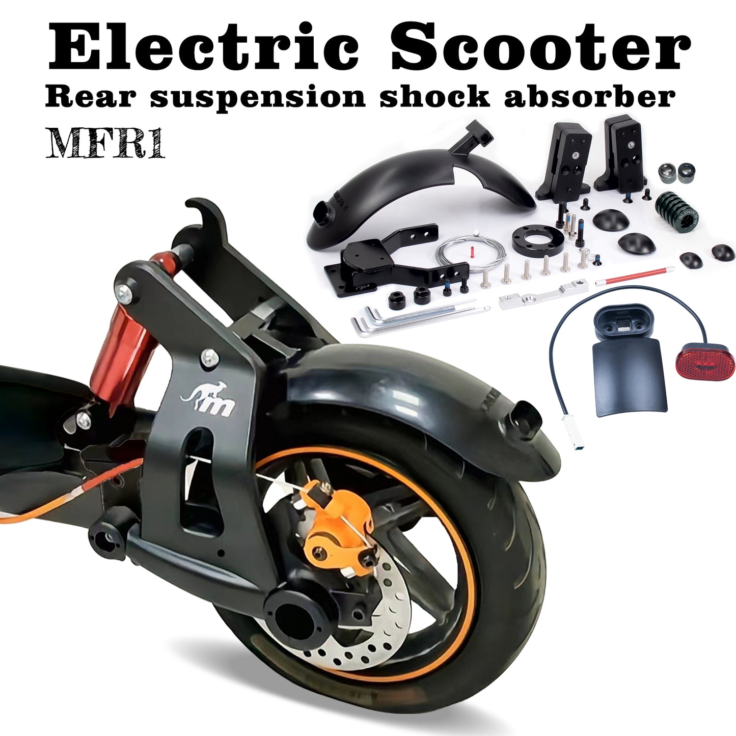Suspension MONORIM trasera para SEGWAY F20/25- F30/35- F40/40i (NINEBOT)