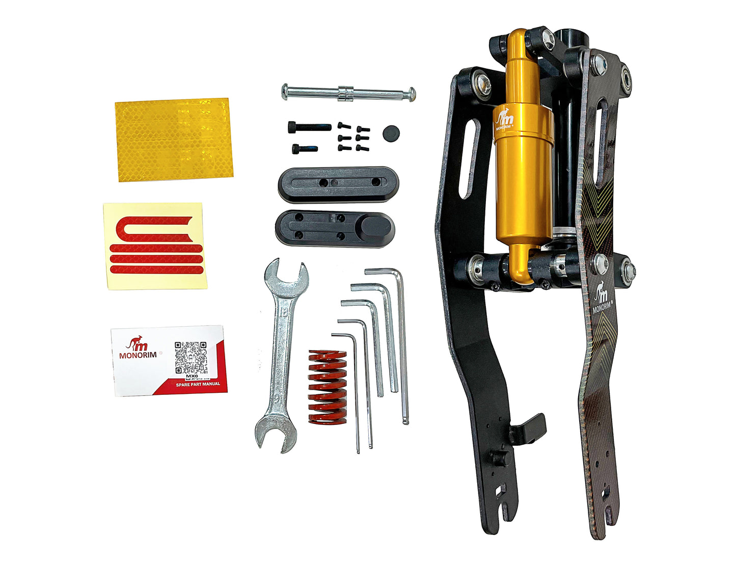 Kit de suspension avant V5.0 pour scooter Segway Max G30 D/E/P/DII/LEII/LD/LE/LP (MONORIM)