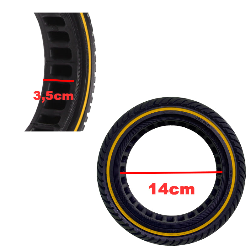 Roue pleine ultralégère 8,5×2