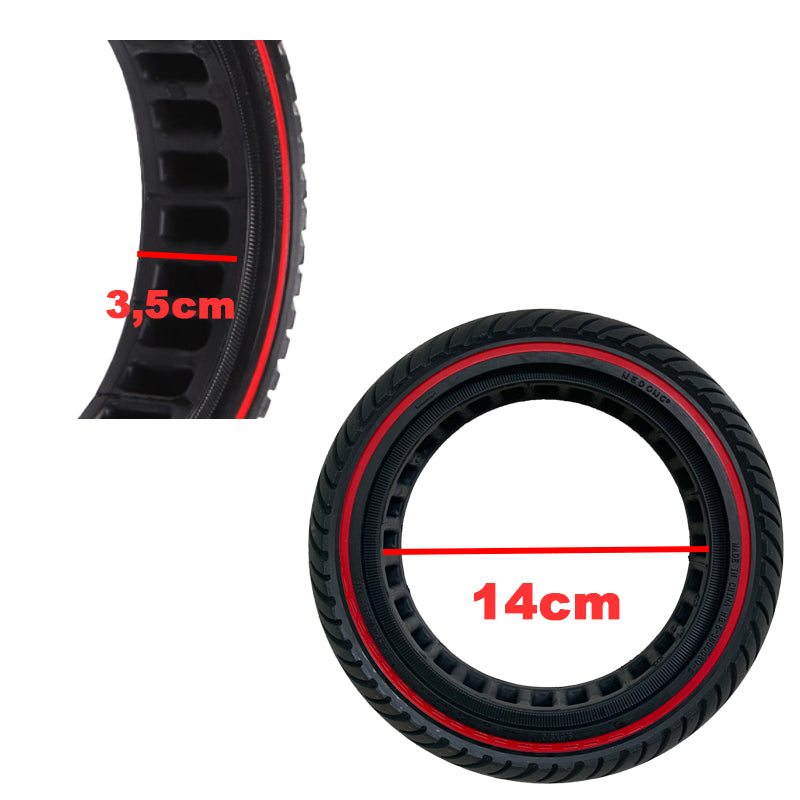 Roue pleine ultralégère 8,5×2